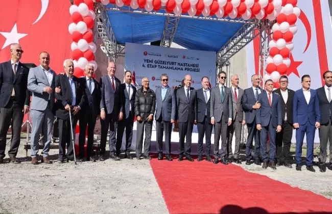“Yeni Güzelyurt Devlet Hastanesi 4. Etap Projesi” başladı. 151 Milyon kaynak tahsis edilen hastanenin1 yıl içinde tamamlanması hedefleniyor