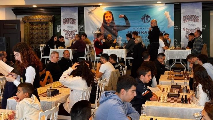 Şampiyon Melek takımı oyuncusu “Selin Karakaya II. Anı Satranç Turnuvası” başladı