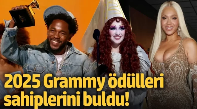 2025 Grammy ödülleri sahiplerini buldu!