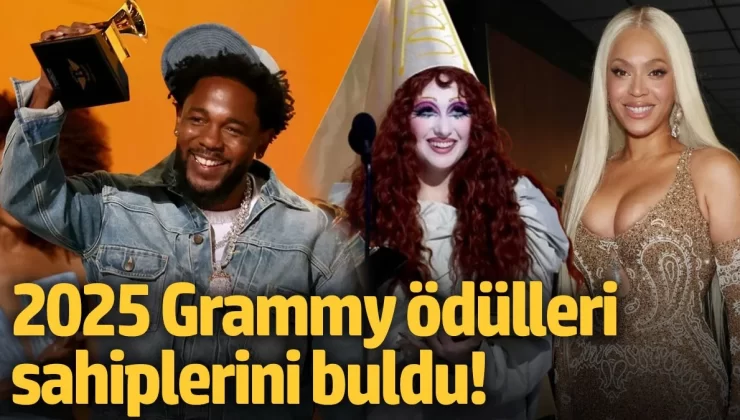 2025 Grammy ödülleri sahiplerini buldu!