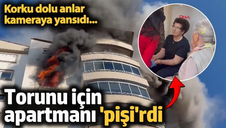 Torunu için ‘Pişı’ yapayım derken, unutkanlık sonucu apartmanı ‘pişi’rdi: