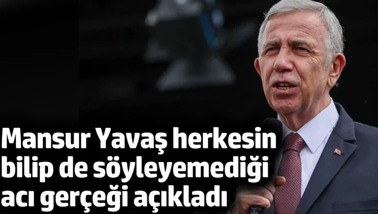 Mansur Yavaş “Siz bir twit attıktan sonra sabaha karşı evinizden alınıyorsanız veya bir konuşma yaptıktan yarım saat sonra yandaş medyadan hakkınızda soruşturma açıldığı duyuruluyorsa kimse yatırım yapmaz”