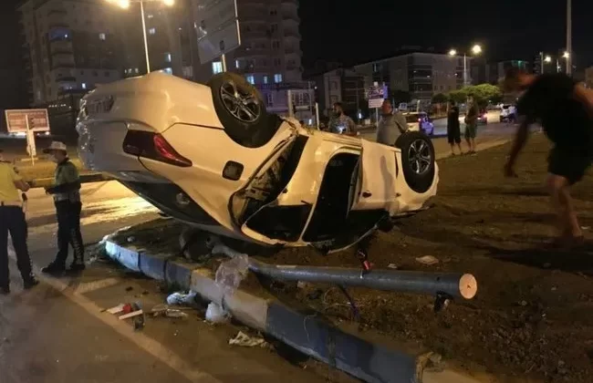 Meydana gelen 2 kazada 6 kişi yaralandı