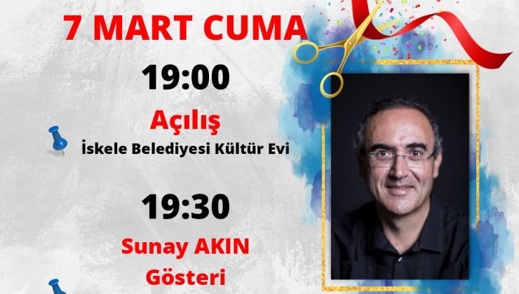 İskele Belediyesi tarafından gerçekleştirilecek olan 14. Kültür & Sanat günleri 7 Mart’ta başlıyor
