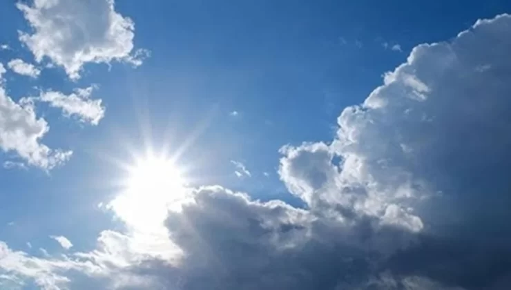 Meteoroloji Dairesi havanın bugün parçalı ve çok bulutlu olacağını açıkladı