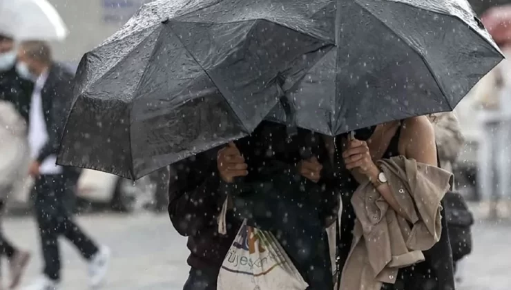 Hava bugün parçalı bulutlu, öğleye kadar yer yer sağanak yağmurlu zamanla az bulutlu olacak