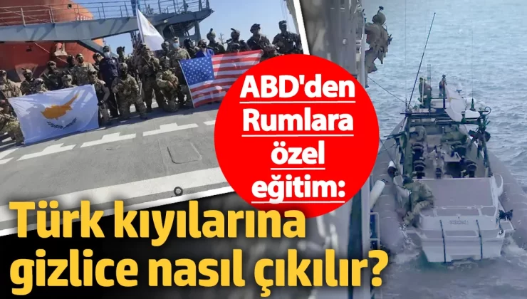 ABD’den Rumlara özel eğitim: Türk kıyılarına gizlice nasıl çıkılır?