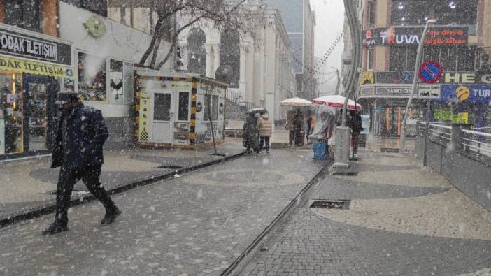 Van’da lapa lapa kar yağışı