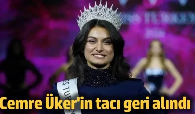 Cemre Üker’in güzellik ünvanı geri alındı