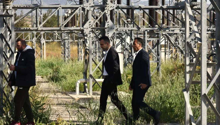 Lefkoşa Sanayi Bölgesi içerisinde bulunan Elektrik  Trafo Merkezinde yangın meydana geldi