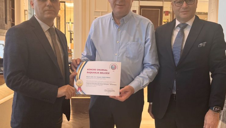 Sağlık Bakanı Dinçyürek, Türkçe Konuşan Ülkeler Tıp Derneği yetkilileriyle görüştü
