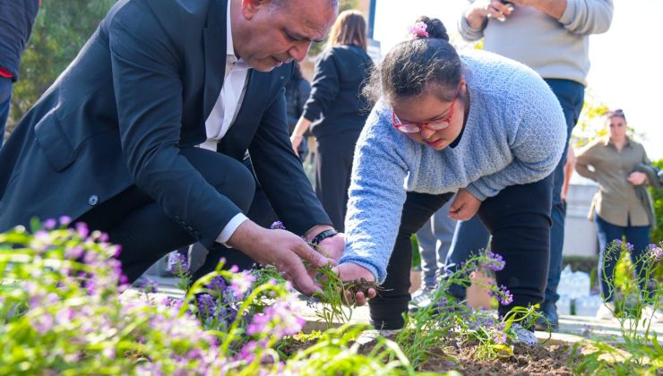 LTB, ÖZEV ve Algım Özel Eğitim Merkezi iş birliğiyle Marmara Parkı’na Rengarenk Çiçekler Ekildi