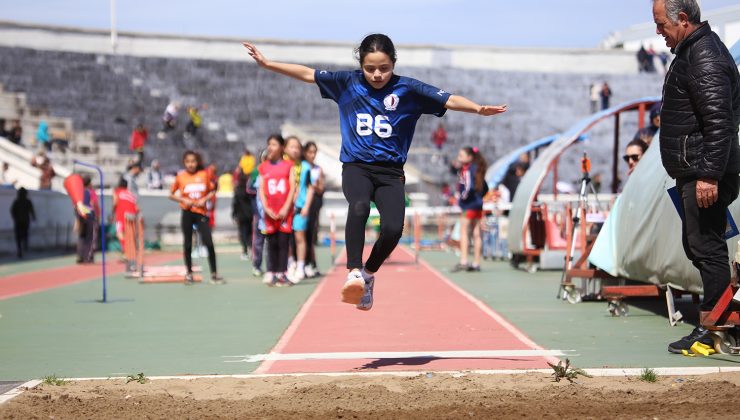 Küçükler Atletizm Eleme Yarışları başladı