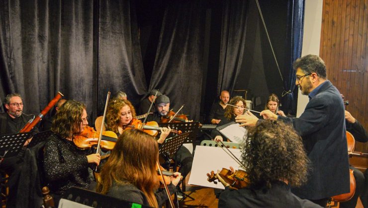 Lefkoşa Belediye Orkestrası’nın “LBO ile Orkestrayı Tanıyalım ”Eğitim Konserleri Surlariçi’nde devam etti