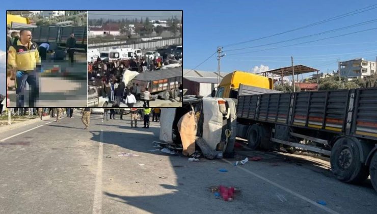 Hatay’da katliam gibi kaza. 6 Ölü 8 yaralı