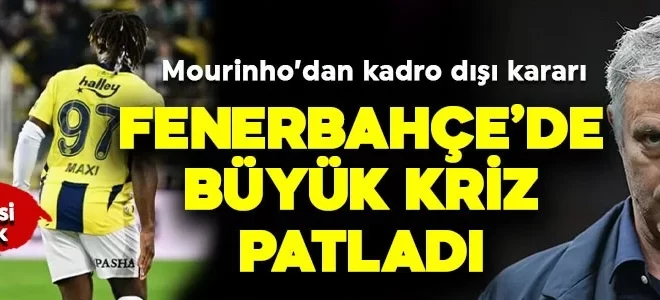 Fenerbahçe’de 8 milyon euroluk büyük kriz patlak verdi! Rangers maçı öncesinde kadro dışı bırakılan yıldız futbolcudan Mourinho’ya sert gönderme