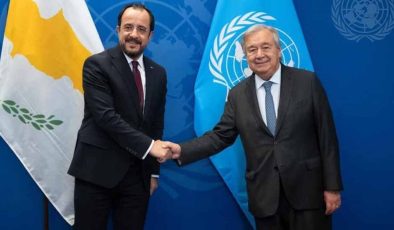 Hristodulidis Genel Sekreter Guterres’e müzakerelerin başlamasının zor olduğunu dile getirdi