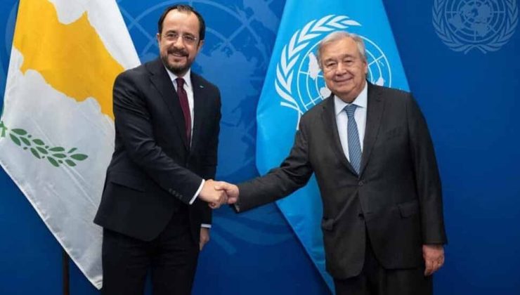 Hristodulidis Genel Sekreter Guterres’e müzakerelerin başlamasının zor olduğunu dile getirdi