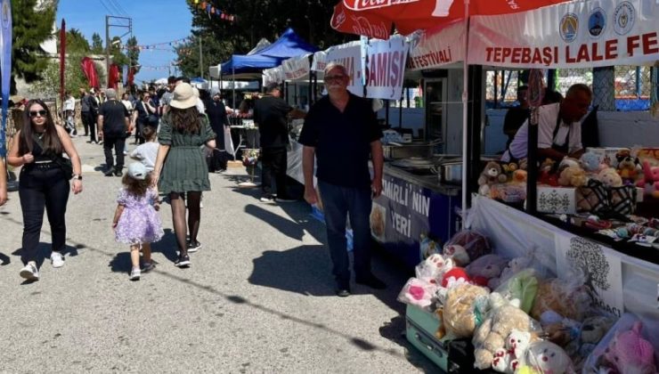 Tepebaşı, Lale Festivali ile şenlendi.