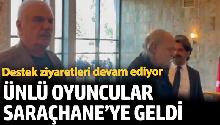 Tiyatro ve oyuncu camiası Saraçhane’de