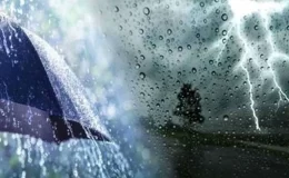 Meteoroloji Dairesi bugün ve yarın yer yer sağanak ve gök gürültüsü sağanak beklendiğini duyurdu