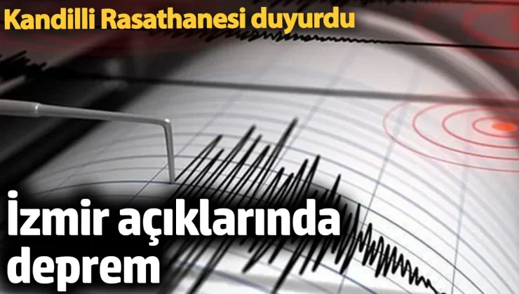 İzmir açıklarında deprem (7 Nisan 2025)