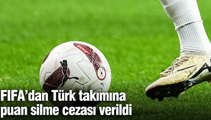 FIFA’dan Altay’a 6 puan silme cezası