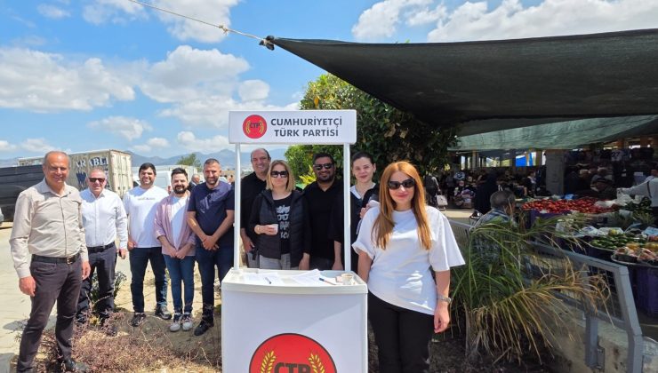 CTP Lefkoşa İlçesi’nden, laik eğitim için imza kampanyasına destek