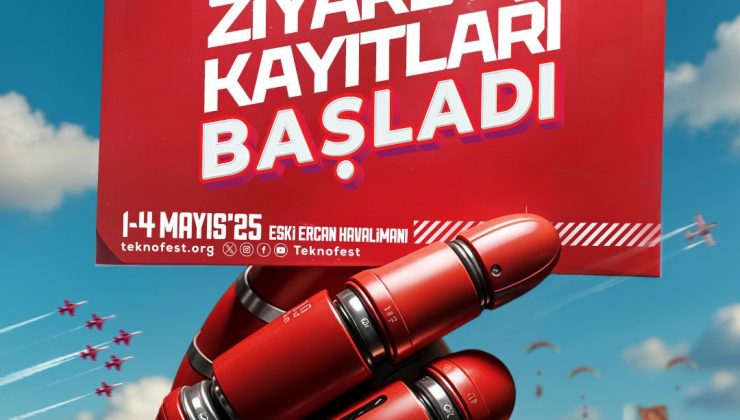 TEKNOFEST KKTC için ziyaretçi kayıtları başladı