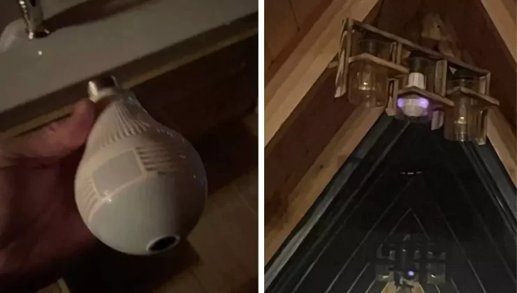 Gizli kamera skandalında bungalov ev mühürlendi, iki kişi tutuklandı