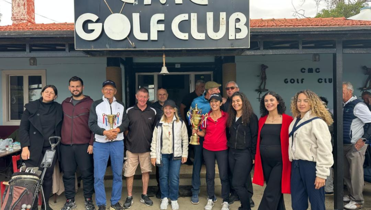 CMC’de Besim Dental Open  Golf Turnuvası Şampiyonu Gülay Garabli. 