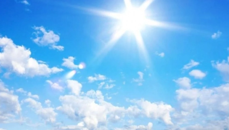 Meteoroloji Dairesi, Havanın parçalı bulutlu olacağını duyurdu