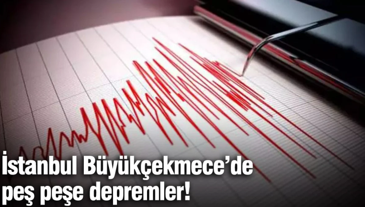 İstanbul’da peş peşe depremler! (25.04.2025)