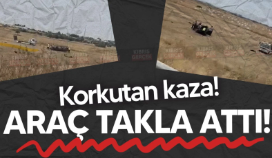 Çamlıbel – Kalkanlı Anayolu’nun 6-7’inci km’leri arasında takla atan aracın sürücüsü yaralandı