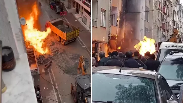 İSKİ çalışmasında doğal gaz patlaması, facianın eşiğinden dönüldü