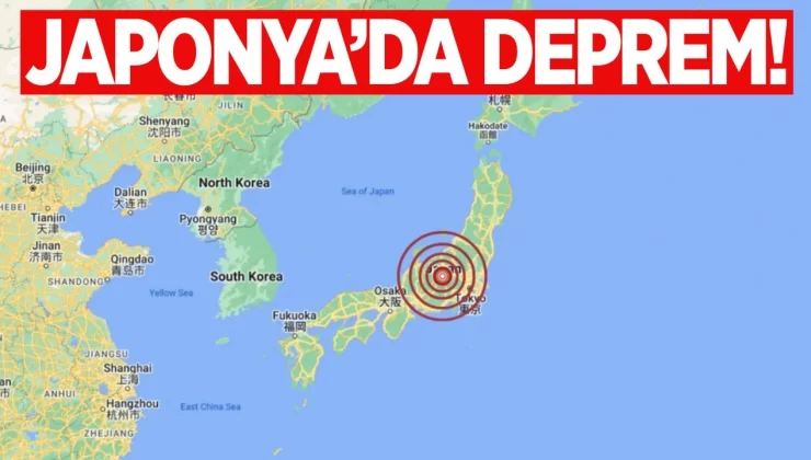 Japonya’nın güneyinde 6 büyüklüğünde deprem