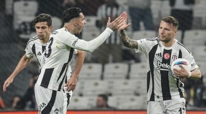 Tüpraş Stadı’nda gol yağmuru! Beşiktaş’tan evinde 5 gollü geri dönüş!