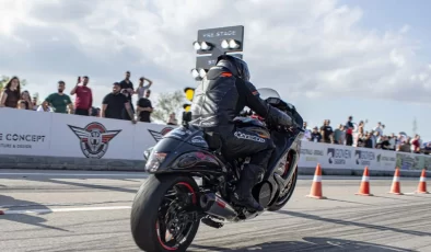 KITMOK ikinci ayak Motodrag yarışı Geçitkale’de gerçekleşti