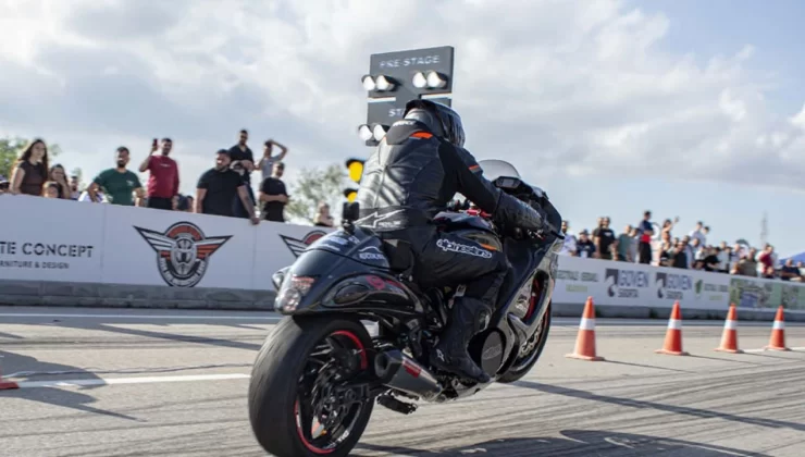 KITMOK ikinci ayak Motodrag yarışı Geçitkale’de gerçekleşti