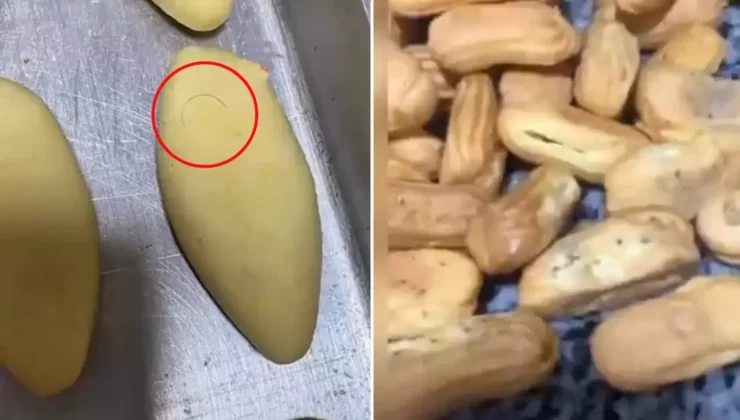 Pastanede mide bulandıran görüntüler! Vatandaşları işte böyle zehirliyorlar