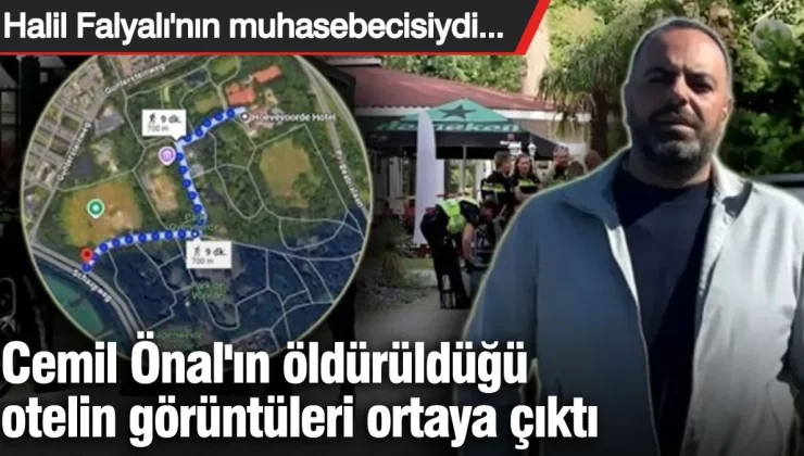 Cemil Önal’ın öldürüldüğü otelin görüntüleri ortaya çıktı