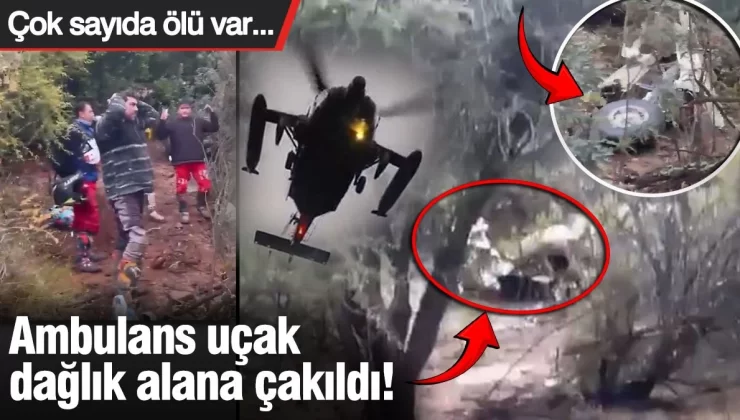 Şili’de ambulans uçak dağlık alana çakıldı: 6 ölü!