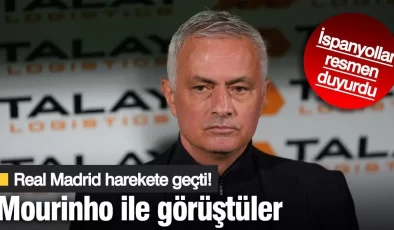 Jose Mourinho sürprizi! Real Madrid ile görüştü