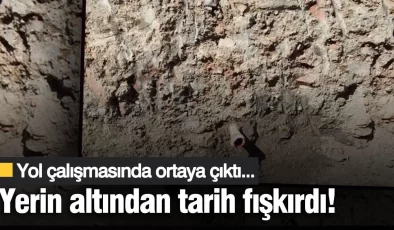 Trabzon’da yol çalışmasında tarihi miras keşfedildi! Geçmişten günümüze gelen su yolu şaşırttı!