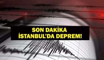 İstanbul’da deprem (12 Mayıs 2025)