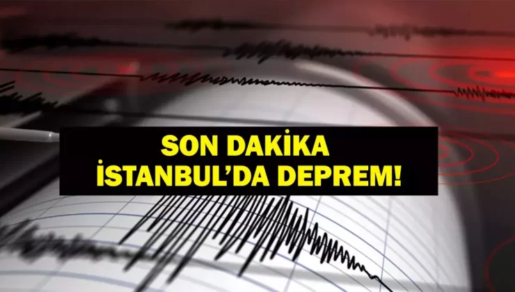 İstanbul’da deprem (12 Mayıs 2025)