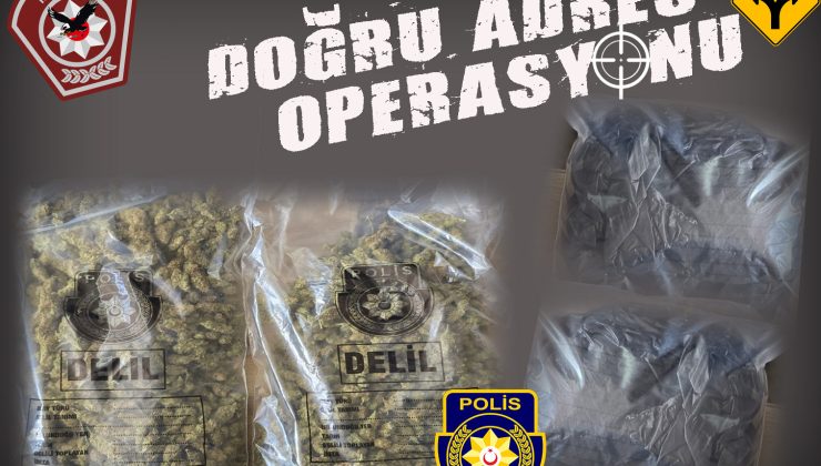 Gazimağusa’da gerçekleştirilen operasyonda uyuşturucu ele geçirildi