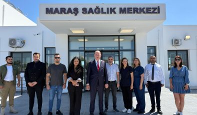 Dinçyürek ”Maraş Sağlık Merkezi hizmete hazır hale geliyor”
