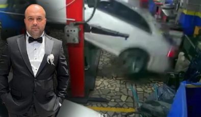 Beykoz’da tamirhanede feci ölüm! 2,5 tonluk araç üzerine düştü