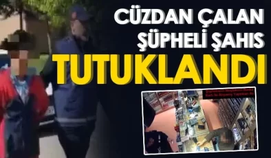 Restoran içerisinde düşürülen cüzdanı çalan şahıs tutuklandı